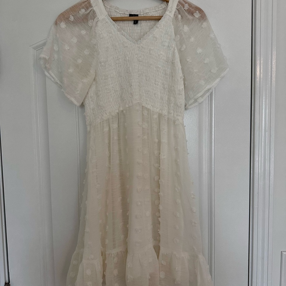 Elegant Cream Dress